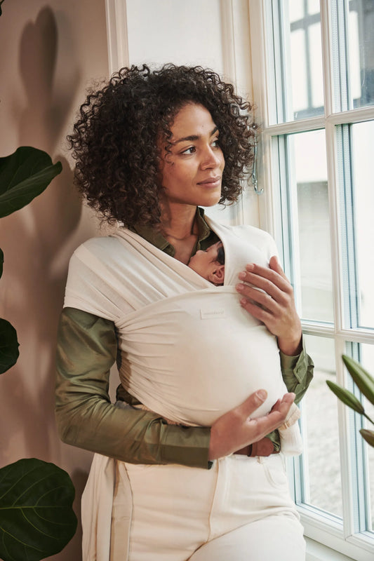Babytragetuch - Baby wrap - Nature - Bio-Baumwolle - Moonboon