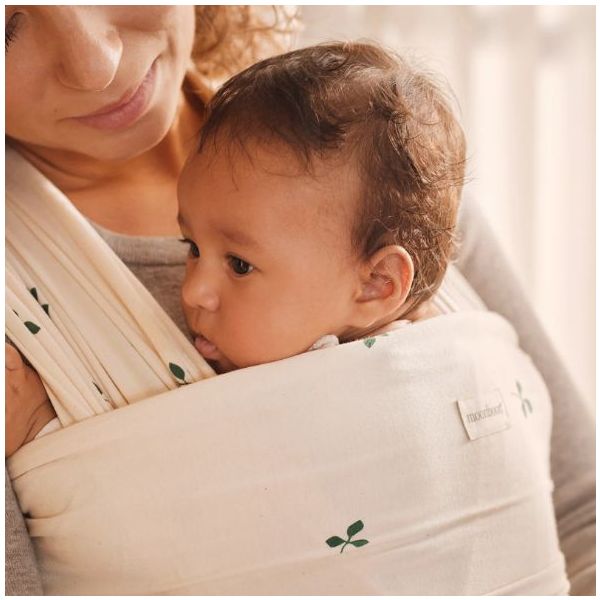 Baby draagdoek - Baby wrap - Biologisch katoen - Moonboon - lifestyle - afbeelding 6