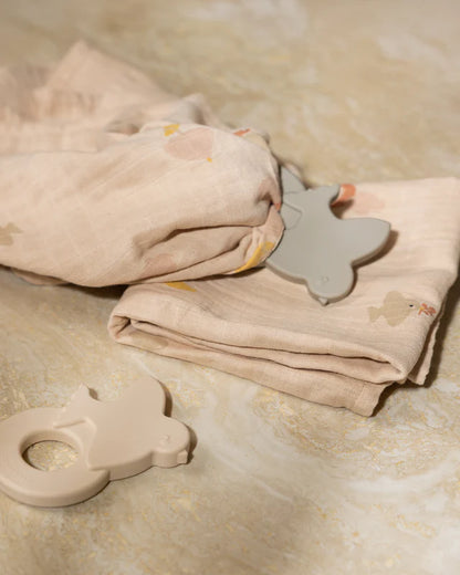 Hydrophilic cloths - 2 pack - Over the Moon - 65x65 cm - Organic cotton - Moonboon