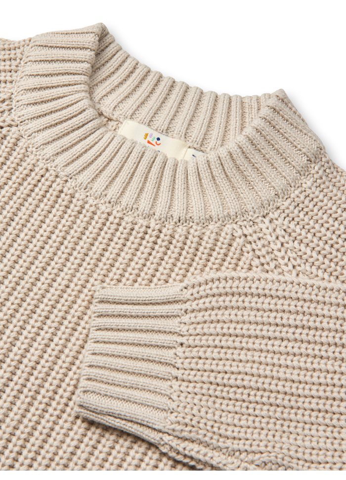 Gebreide trui - Classic Knitted Blouse - Biologisch katoen - Copenhagen Colors - productfoto - afbeelding 6