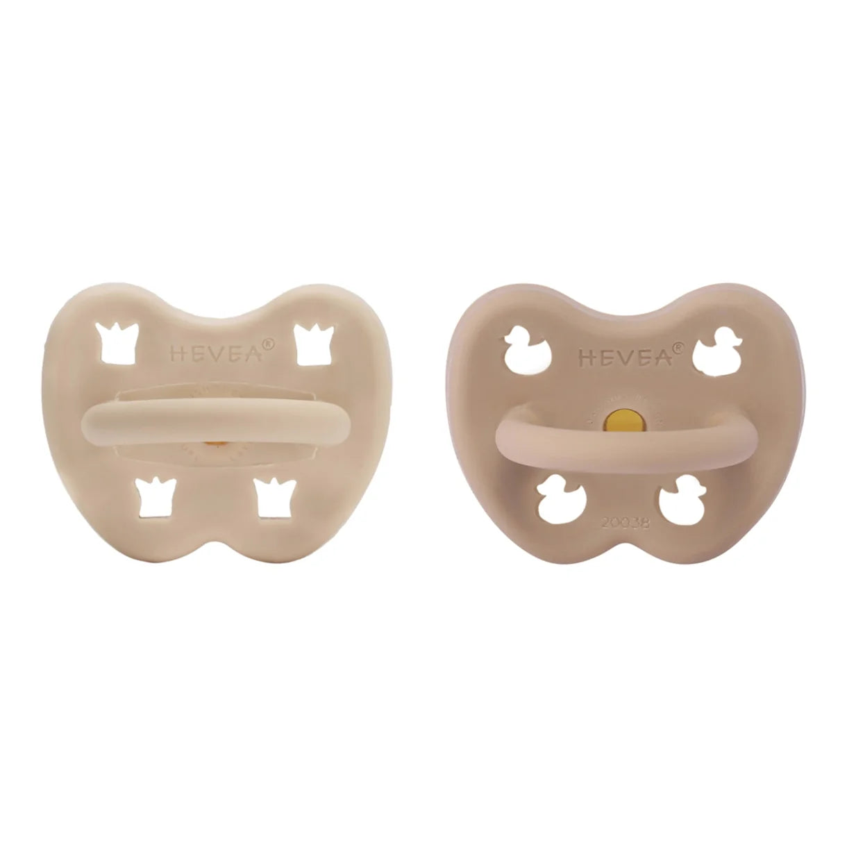 Pacifiers - Natural Rubber - 3-36 months - 2 pack - Orthodontic - Hevea