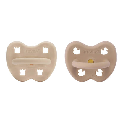 Pacifiers - Natural Rubber - 3-36 months - 2 pack - Orthodontic - Hevea