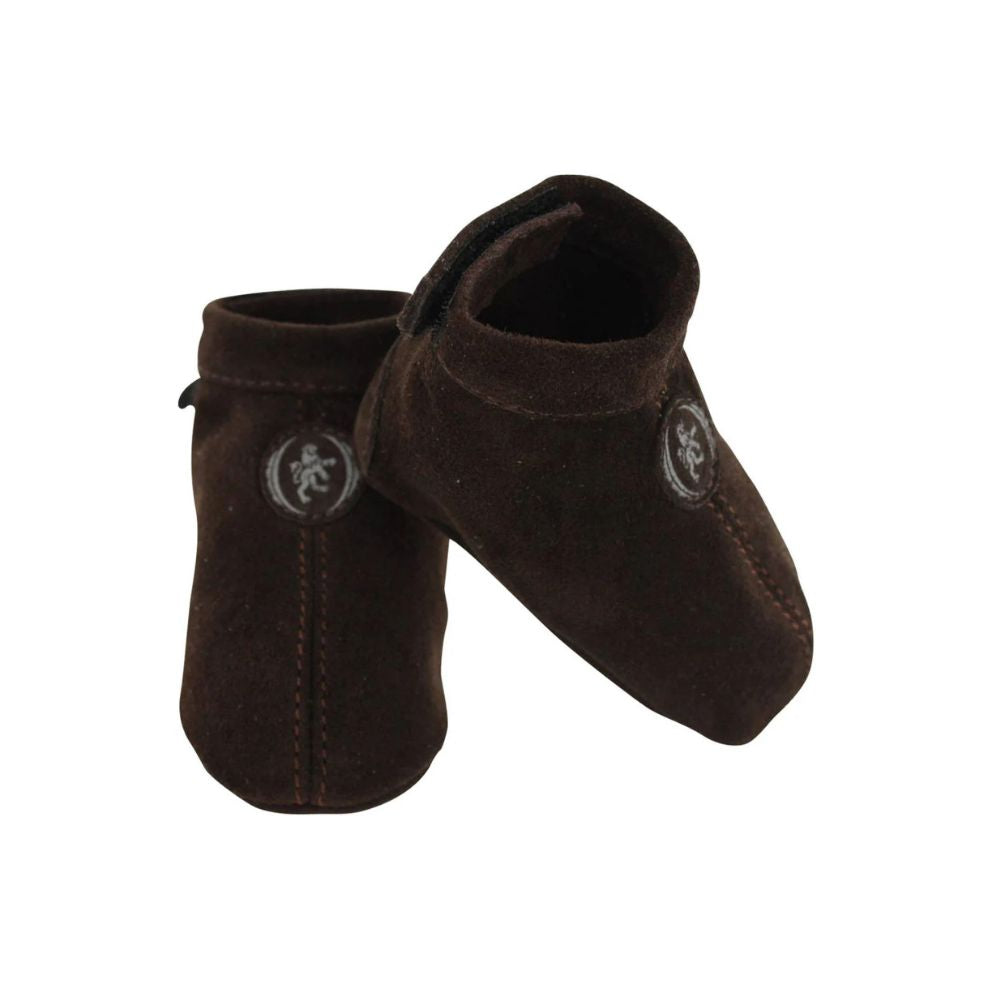 Oxxy - Baby slofjes - Voor de eerste stapjes - 100% leer - Suede bruin