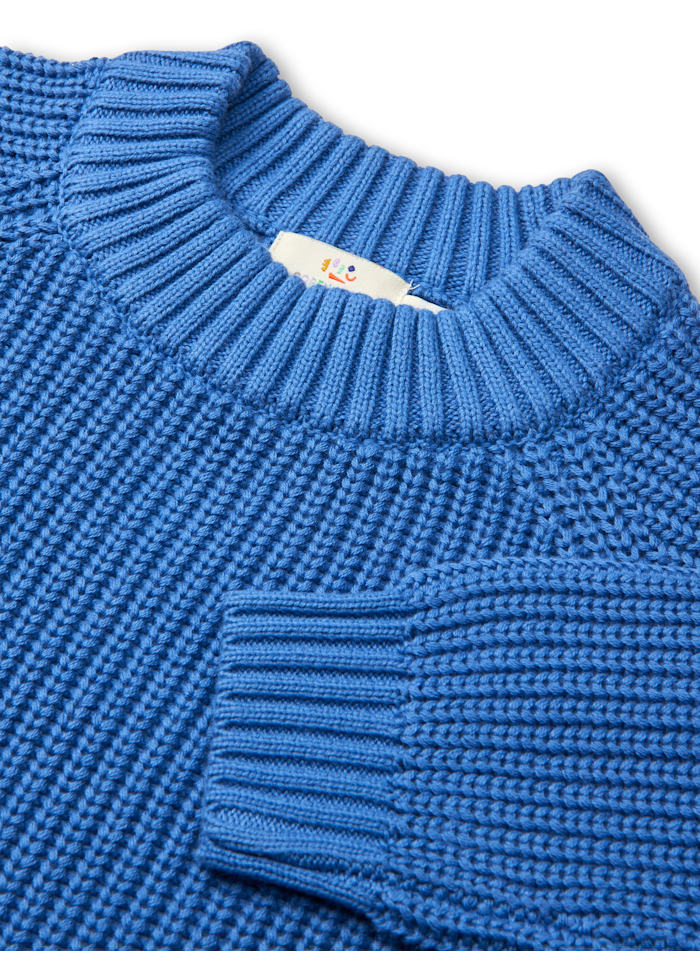 Gebreide trui - Classic Knitted Blouse - Biologisch katoen - Copenhagen Colors - productfoto - afbeelding 4