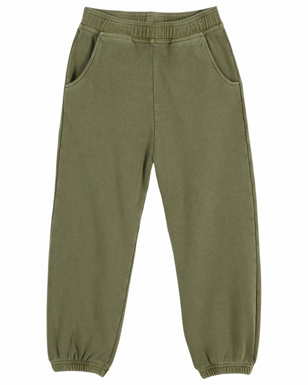 Joggingbroek - Pistache - Jogger Teinture Pigmentaire - Biologisch katoen - Emile et Ida - productfoto