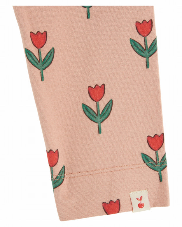 Legging met tulpenprint – Soliflore – Biologisch katoen – Emile et Ida