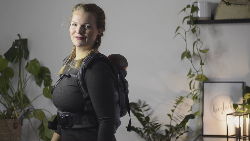Primeo Grenada – Natural Linen – Ergonomische draagzak – Katoen en linnen – Vanaf 2,5 tot 15 kg – Hoppediz