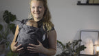 Primeo Grenada – Natural Linen – Ergonomische draagzak – Katoen en linnen – Vanaf 2,5 tot 15 kg – Hoppediz