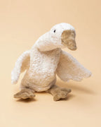 Warmteknuffel - Gans klein - Biologisch katoen - Wit - Senger Naturwelt