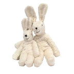Floppy animal knuffel Small - Konijn - Biologisch katoen/wol - White - Senger Naturwelt