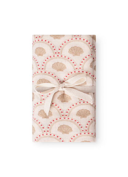 Hydrophilic swaddle Jana - Organic cotton - 120 x 120 cm - Block shell - That's mine