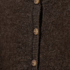 Vest Cisse - Wol - Brown fudge/bruin - Sofie Schnoor close