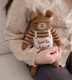Gebreid knuffel beer/teddy - Little love - Alpaca wol - Main Sauvage - productfoto