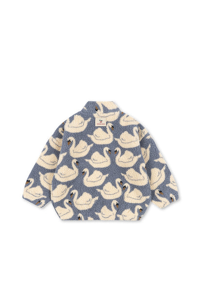 Teddyfleecejacke Jody – Swan – Recyceltes Polyester – Konges Sløjd