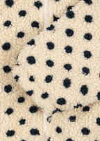 Teddy jas - Jody Embroidery Teddy Jacket GRS - Polka dot/Cherry - Konges Sløjd - productfoto - afbeelding 6