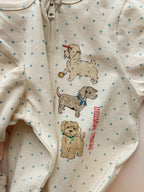 Sleepsuit Gio Zip – Dream Team – Organic cotton – Konges Sløjd