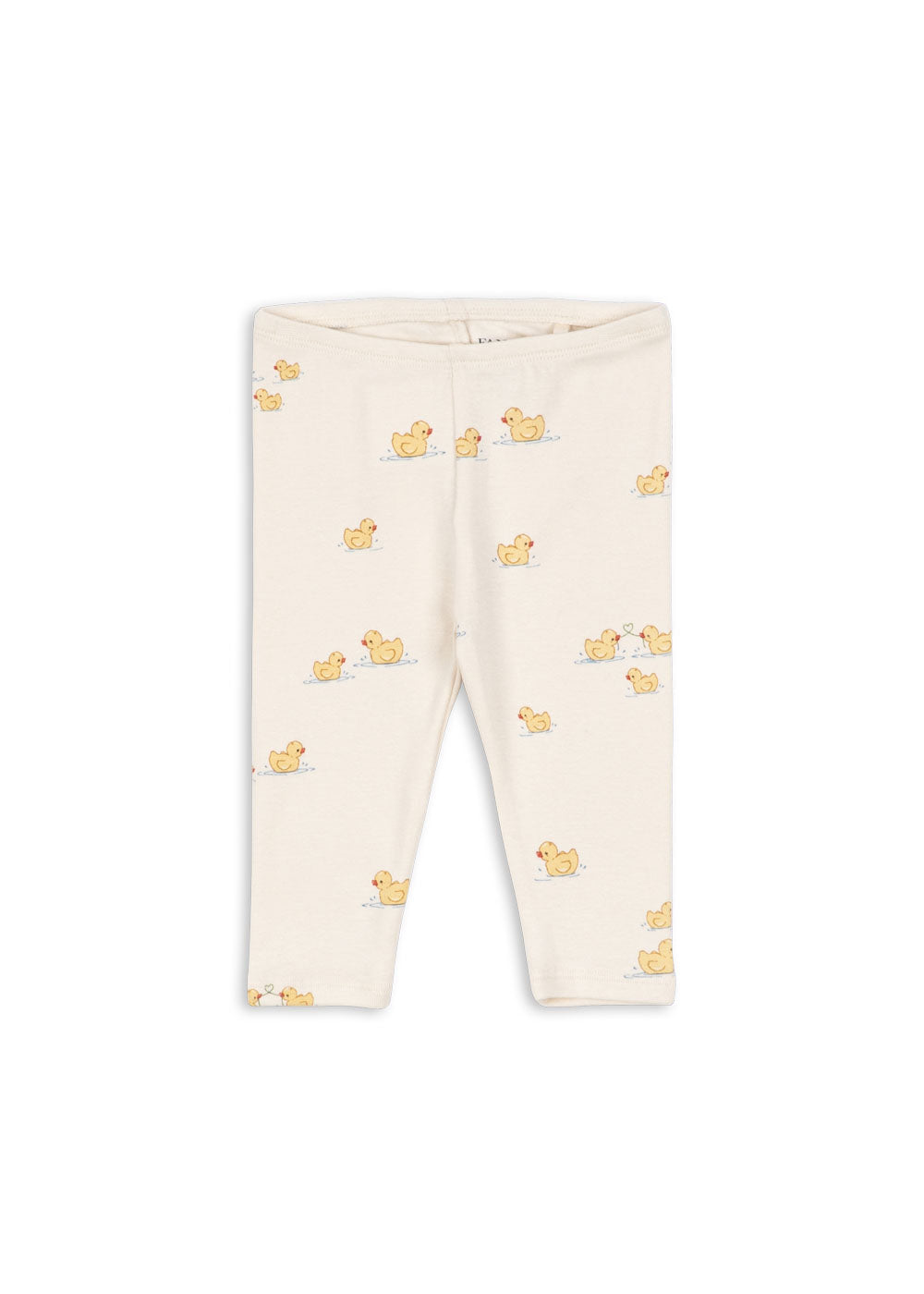 Baby legging Bello Pants met eendjesprint - Fanga Mio - Biologisch katoen en modal - Konges Sløjd - Fanga Fontana - productfoto