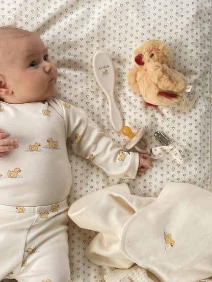 Baby legging Bello Pants met eendjesprint – Fanga Mio – Biologisch katoen en modal – Konges Sløjd