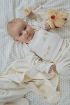 Romper Bello LS Body met eendjesprint - Fanga Mio - Biologisch katoen en modal - Konges Sløjd - Fanga Fontana - voorkant - afbeelding 4