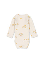 Romper Bello LS Body met eendjesprint - Fanga Mio - Biologisch katoen en modal - Konges Sløjd - Fanga Fontana - voorkant - afbeelding 8