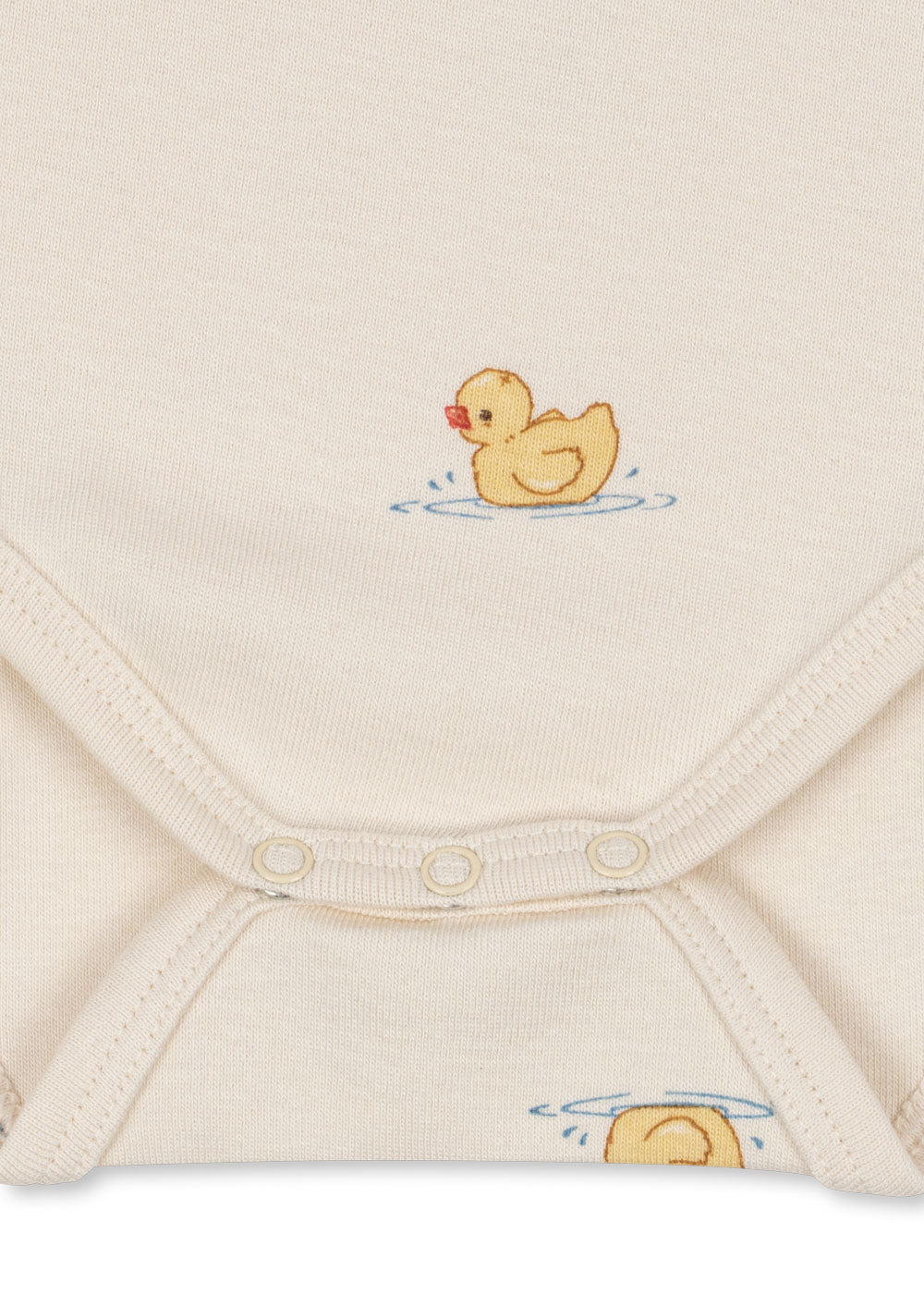 Romper Bello LS Body met eendjesprint - Fanga Mio - Biologisch katoen en modal - Konges Sløjd - Fanga Fontana - verpakking - afbeelding 5