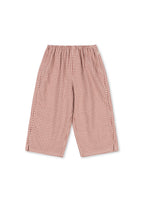 Foret Slit Pants Canyon Check – Pantalon enfant à carreaux – Coton bio GOTS – Konges Sløjd