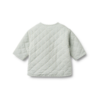 Zomerjasje - Quilt Jacket Saxo - Biologisch katoen - Summer sky stripe/Blauw - Wheat achter