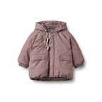 Puffer Winterjas - Waterdicht - Plum - Gerecycled polyester - Wheat voor