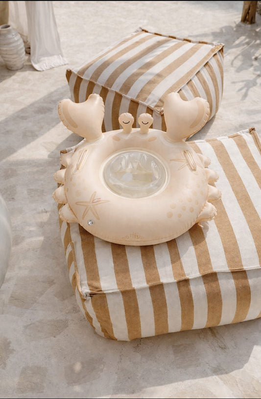 Baby zwemzitje - Opblaasbare zwemband - Crab/Krab - PVC - Mrs Ertha