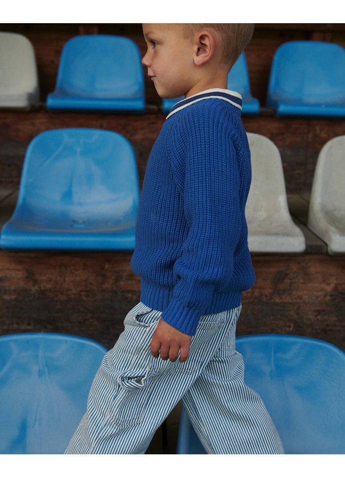 Gebreide trui - Classic Knitted Blouse - Biologisch katoen - Copenhagen Colors - productfoto - afbeelding 3